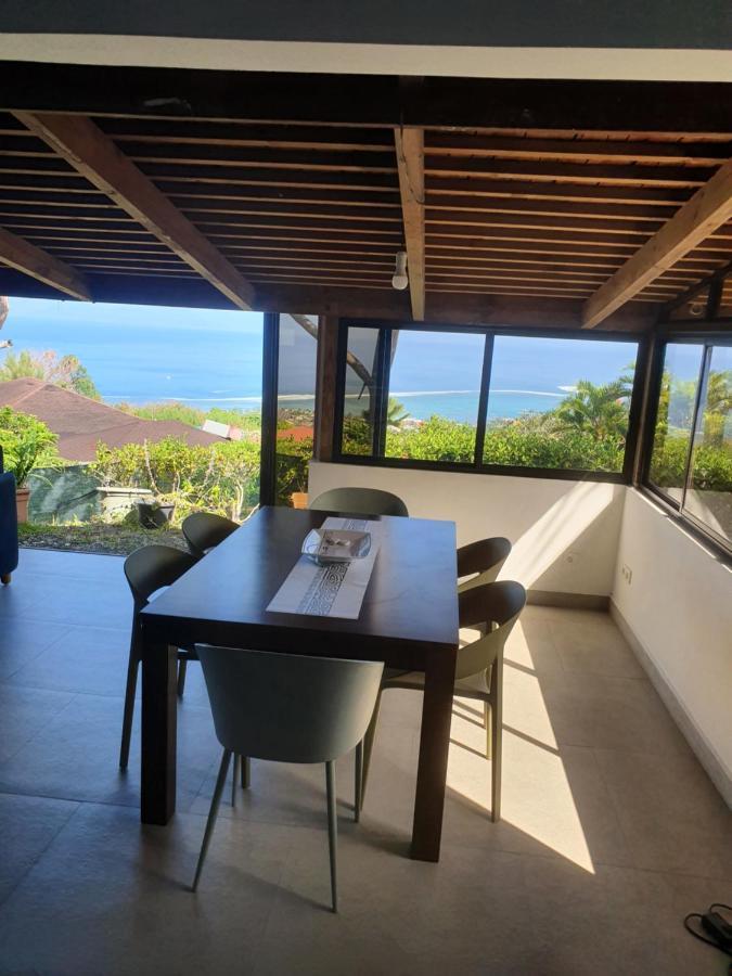 Jolie Maison Vue Ocean et Moorea Punaauia  Extérieur photo